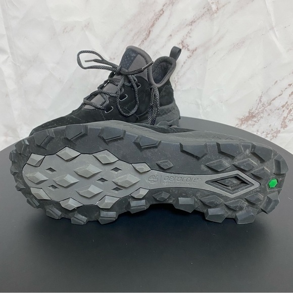 Timberland Brooklyn Oxford Black Suede Sneakers - Picture 12 of 13